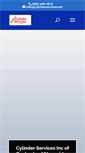 Mobile Screenshot of cylinderservices.net